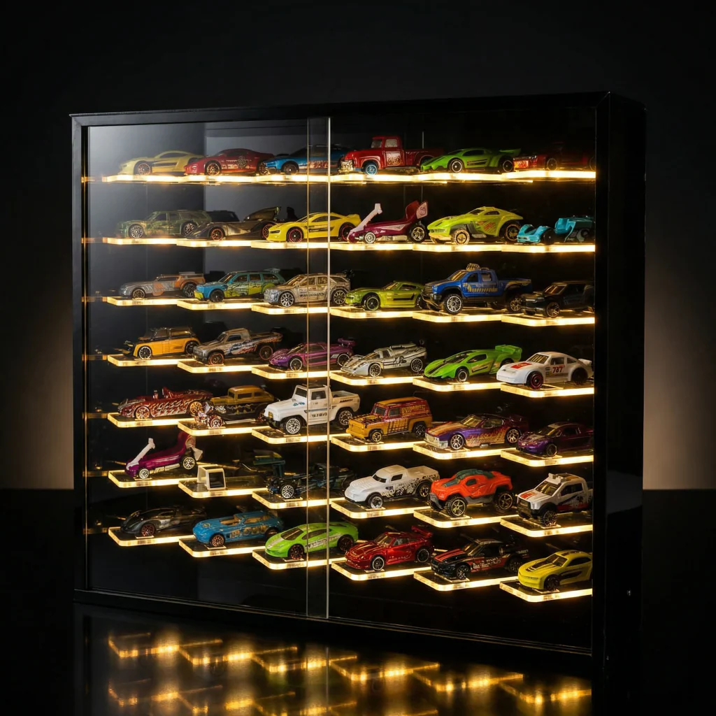 42 Cars Cross Display with Sliding Cover - Image 3