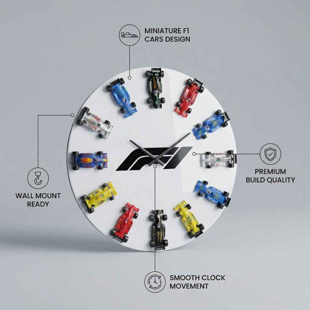 F1 Diecast Clock - Image 5